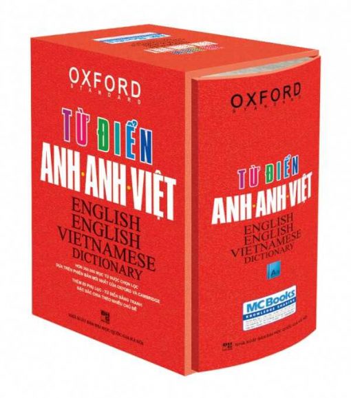 Cuốn Từ điển Anh - Anh - Việt bìa cứng đỏ