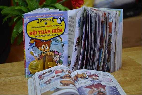 dieu dac biet cua bo sach truyen doi tham hiem tieng anh gram gram