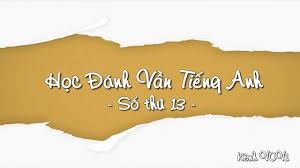hoc danh van tieng anh so 13