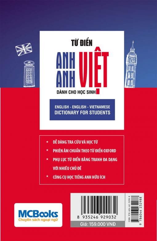 Từ điển Anh - Anh - Việt dành cho học sinh