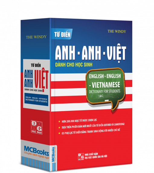 Bia 3d tu dien anh anh viet danh cho hoc sinh