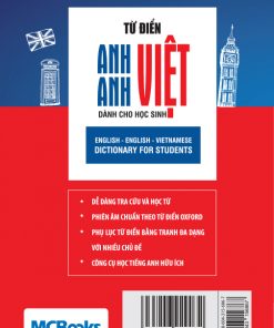 Bia sau tu dien anh anh viet danh cho hoc sinh