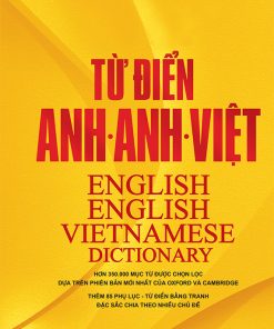 Bia truoc tu dien anh anh viet bia cung mau vang