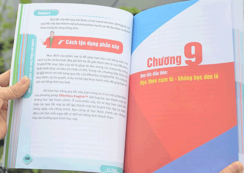 Cuốn sách gồm 23 chương trong đó có tới 8 chương cung cấp cho người học những quy tắc và bí quyết giúp các bạn có thể nói tiếng Anh thành thạo