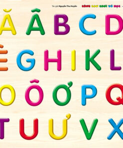 Cùng con chơi và học - Bảng chữ cái tiếng Việt