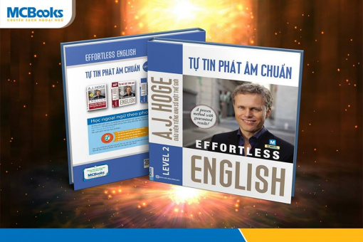 Effortless English - Tự tin phát âm chuẩn bìa trước 3d