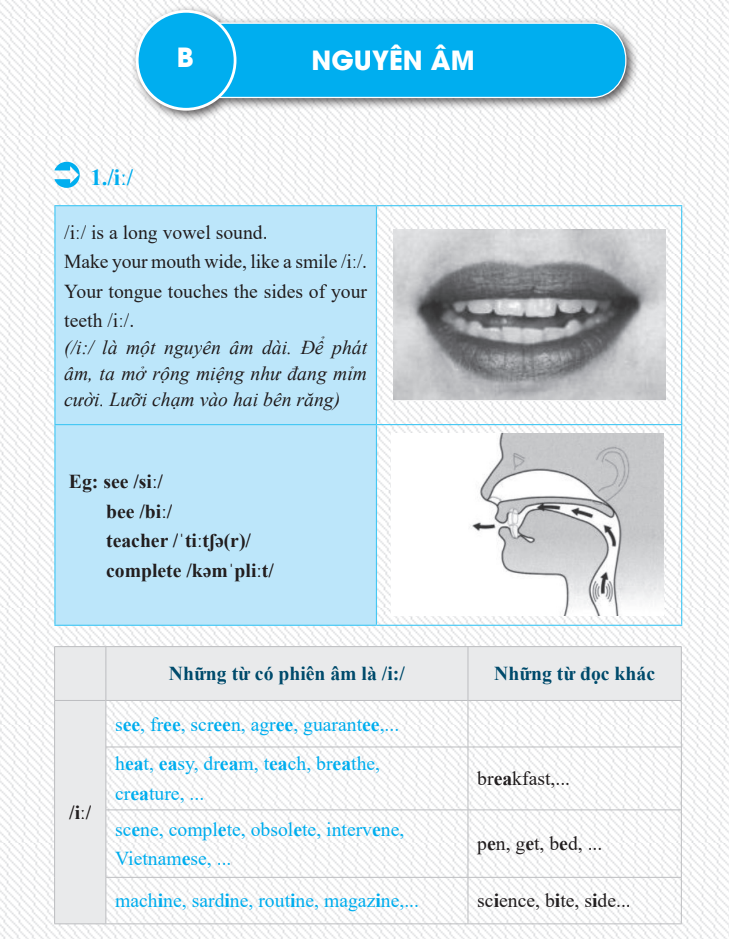 Nội dung trong sách Rèn kỹ năng làm bài trọng âm ngữ âm môn tiếng Anh