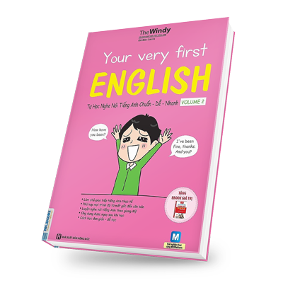 Your Very First English bìa trước 3d