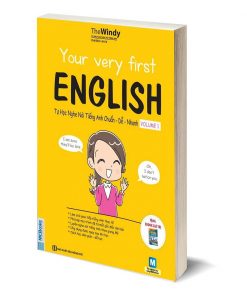 Your very First English Volume 1 bìa trước 3d