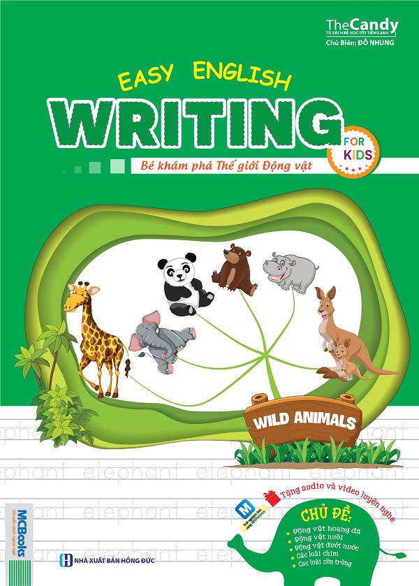 Easy English Writing For Kid - Bé khám phá thế giới Động vật