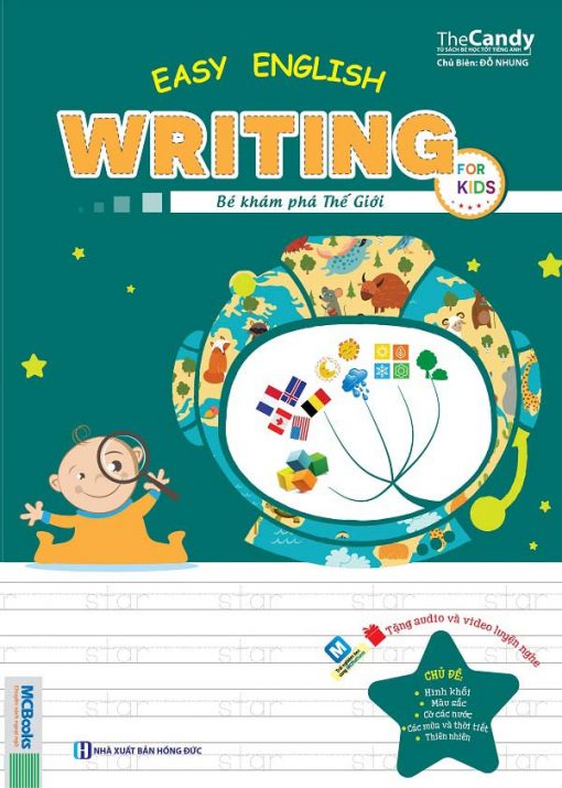 Easy English writing for kids - bé khám phá thế giới