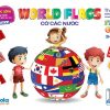 Flash card dạy trẻ theo phương pháp Glenn Doman – Cờ các Quốc gia trên thế giới