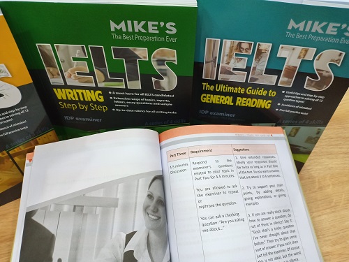 review bo sach ielts mikes 4