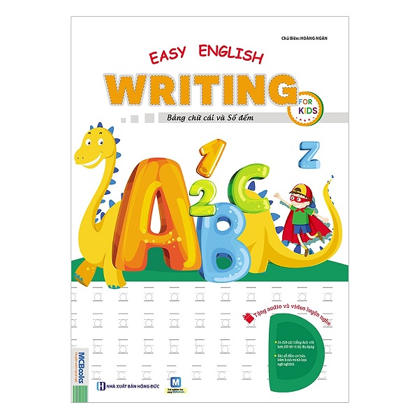 Easy English Writing for Kids - bảng chữ cái và số đếm