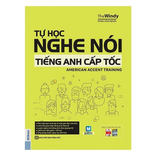 Tự Học Nghe Nói Tiếng Anh Cấp Tốc – American Accent Training bìa trước 2d