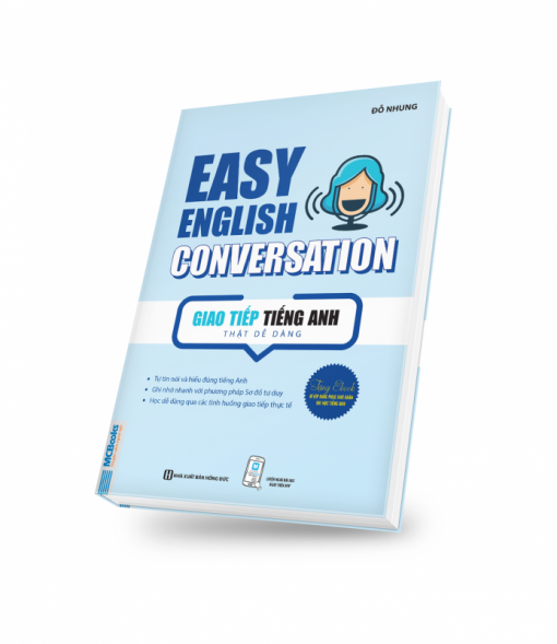 bìa sách 3D Easy english conversation