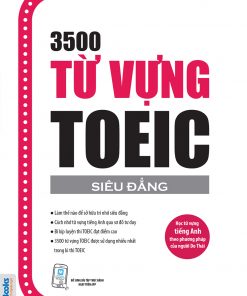 3. Bìa trước 3500 từ vựng TOEIC siêu đẳng