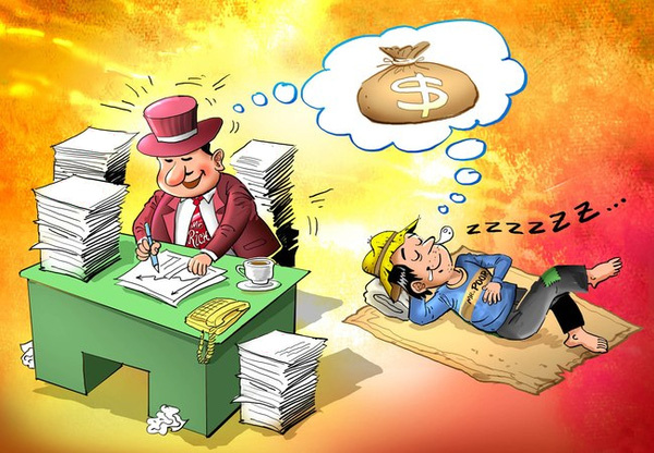 Sự khác biệt giữa người giàu và người nghèo