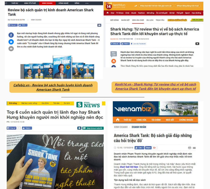 bao chi noi ve bo sach