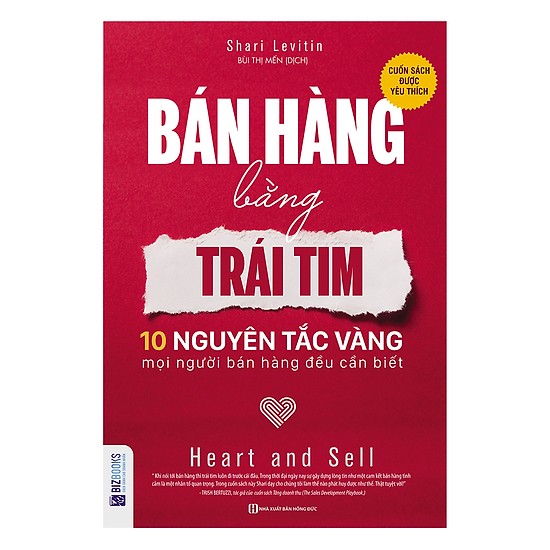cuon sach ban hang bang trai tim