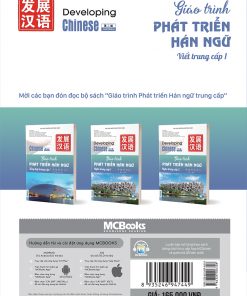 Giáo Trình Phát Triển Hán Ngữ Viết Trung Cấp 1 Bia sau Giao trinh Phat trien Han ngu Viet Trung cap 1 2025