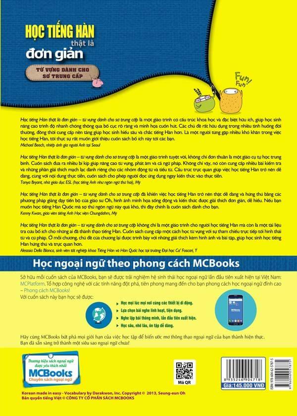 hoc tieng han that la dobn gian tu vung trinh do trung cap bia sau