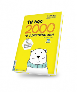 bìa sách 3D tự học 2000 từ vựng tiếng anh theo chủ đề
