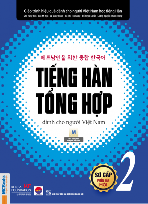 Tiếng Hàn tổng hợp dành cho người Việt Nam - sơ cấp 2 - bản đen trắng