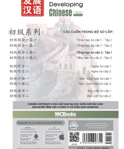 Bia sau Giao trinh Phat trien Han ngu Tong hop so cap 2 tap 1 TB 2025