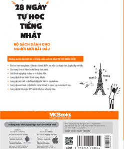 Bìa sau 28 ngày tự học tiếng Nhật