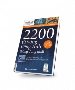 2200 Từ vựng tiếng Anh thông dụng nhất bìa trước 3d