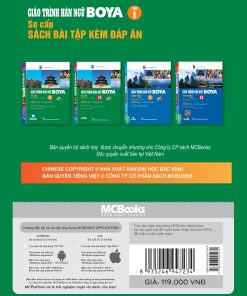 Bia sau Giao trinh Han ngu Boya sach bai tap so cap tap I 2025