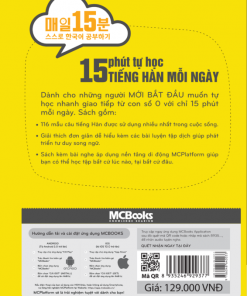 Bìa sau 15 phut tu hoc tieng han moi ngay DATINNNN