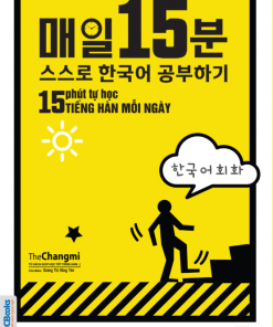 Cuốn sách 15 phút tự học tiếng Hàn mỗi ngày