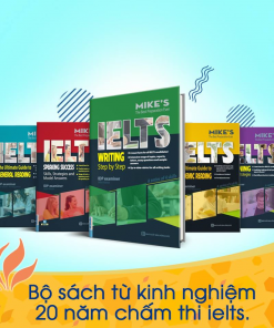Bộ sách luyện thi IELTS Mike 5 cuốn