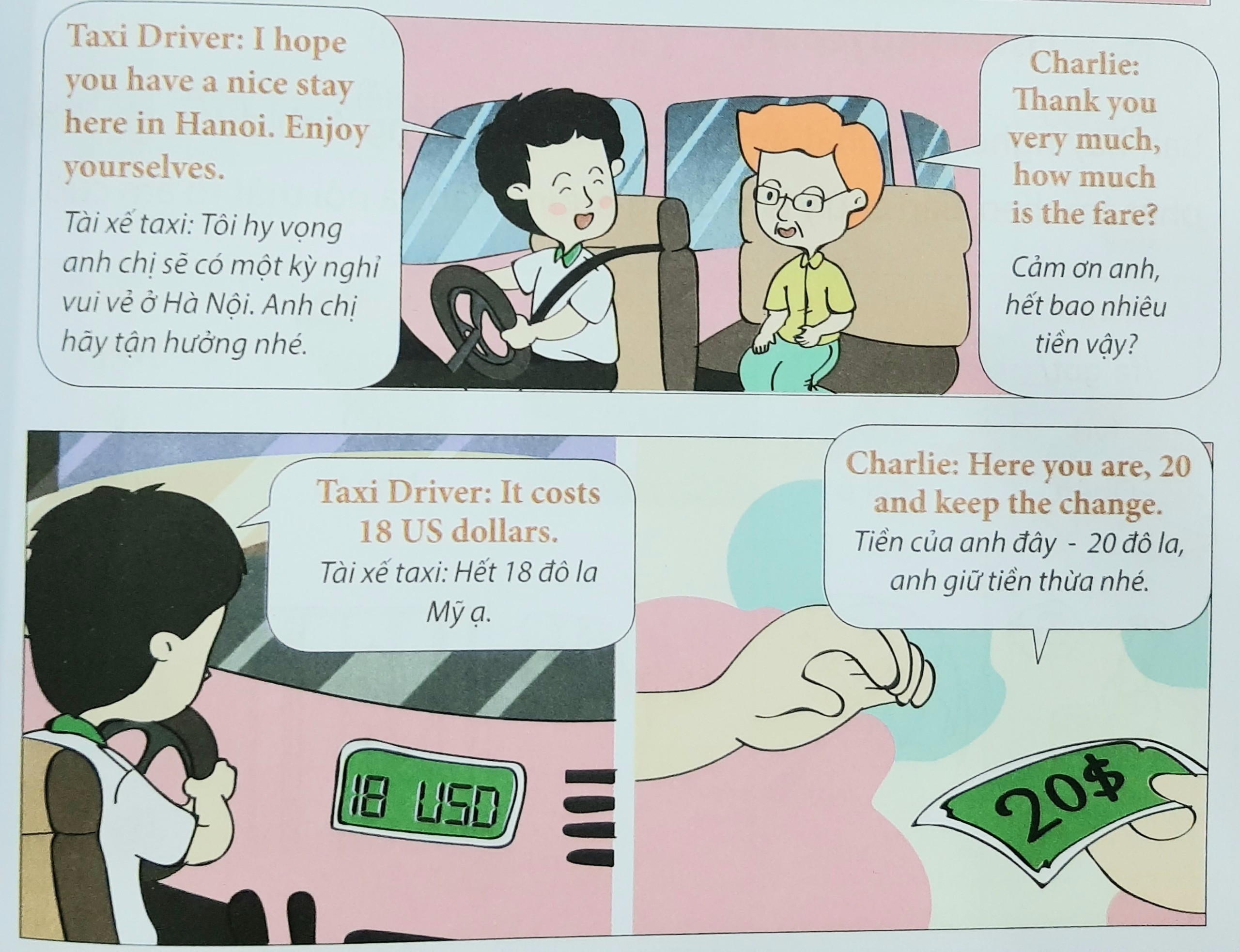 Những câu giao tiếp bằng tiếng Anh khi gọi và đi xe taxi