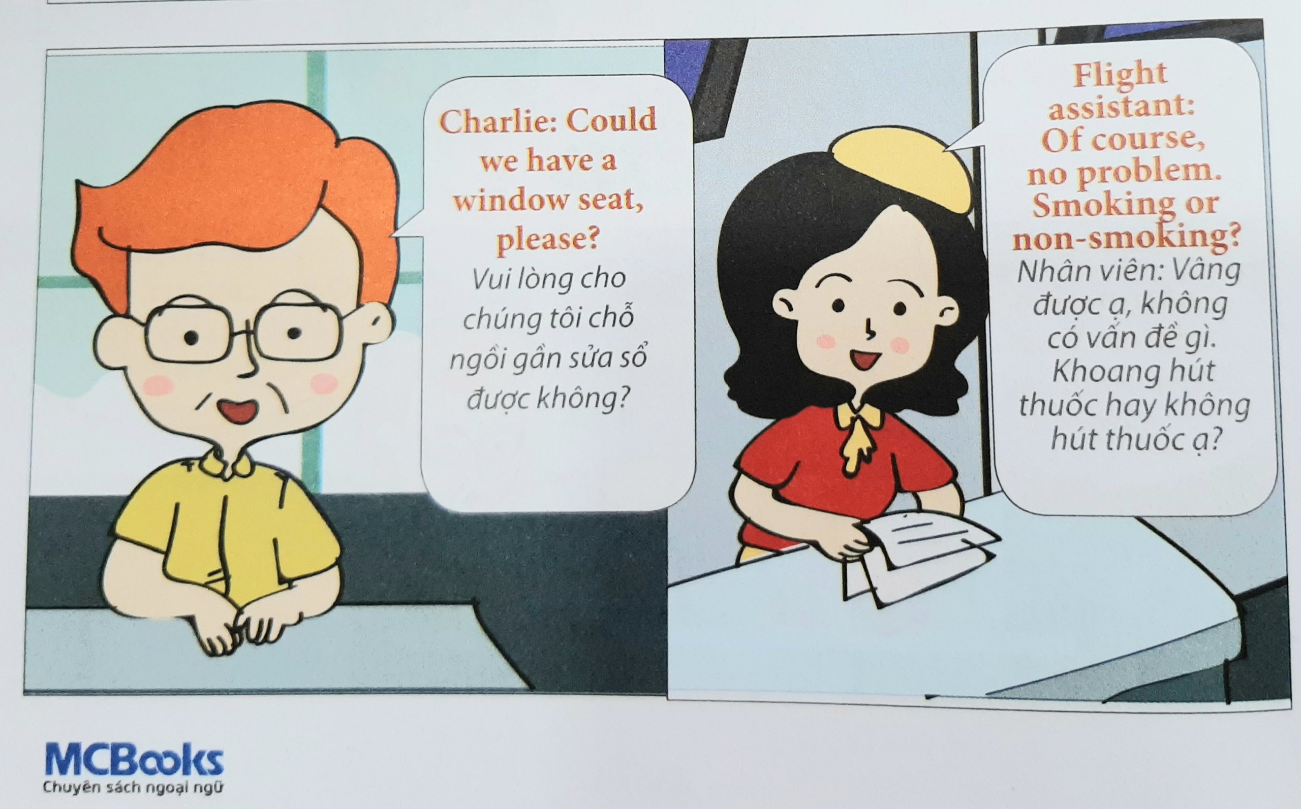 Những câu giao tiếp bằng tiếng Anh khi ở sân bay