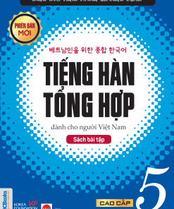 Bìa trước Sách bài tập tiếng Hàn tổng hợp cao cấp 5