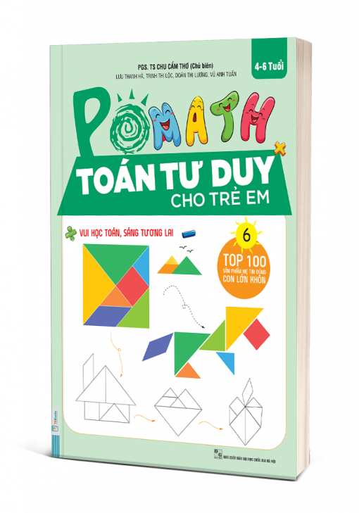 Bia 3D POMath 4 6 tuoi tap 6