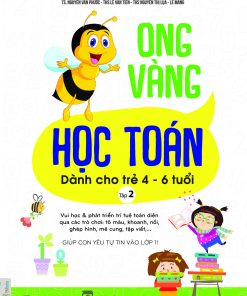 Sách Ong Vàng Học Toán Dành Cho Trẻ 4-6 Tuổi (Tập 1)