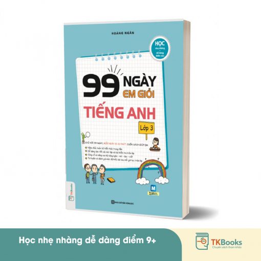 Cuốn sách 99 ngày em giỏi Tiếng Anh lớp 3