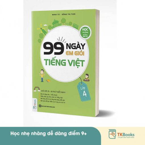 Cuốn sách 99 ngày em giỏi Tiếng Việt lớp 4