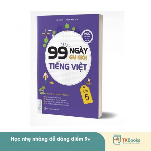 Cuốn sách 99 ngày em giỏi Tiếng Việt lớp 5