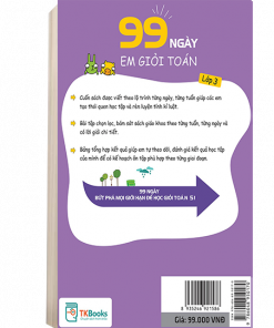 99 ngay em gioi toan lop 3 bia sau