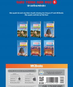 Bia sau Giao trinh Han ngu 6 Tap 3 quyen ha phien ban 3 2025