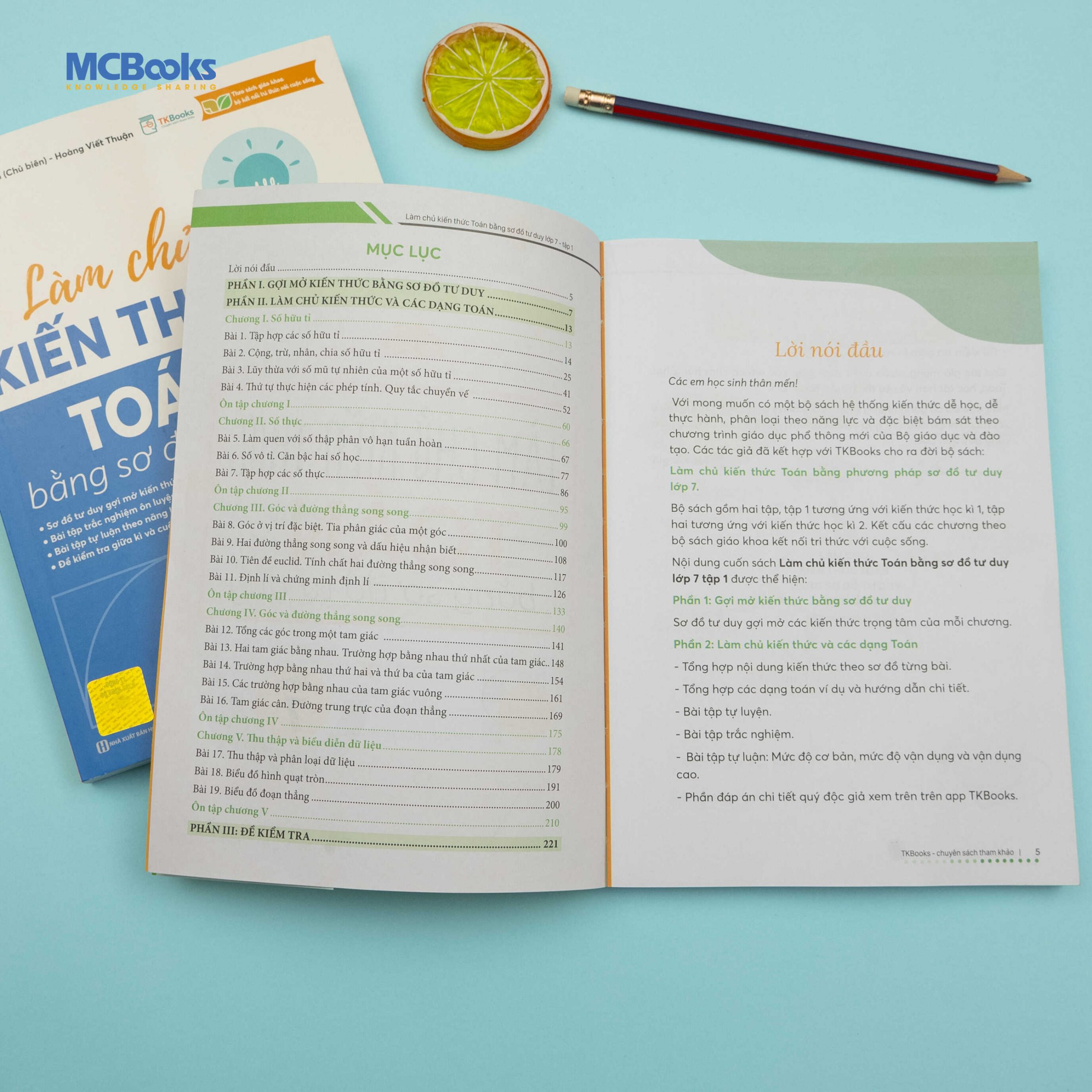 Làm chủ kiến thức Toán bằng sơ đồ tư duy - Lớp 7 tập 2 - 3