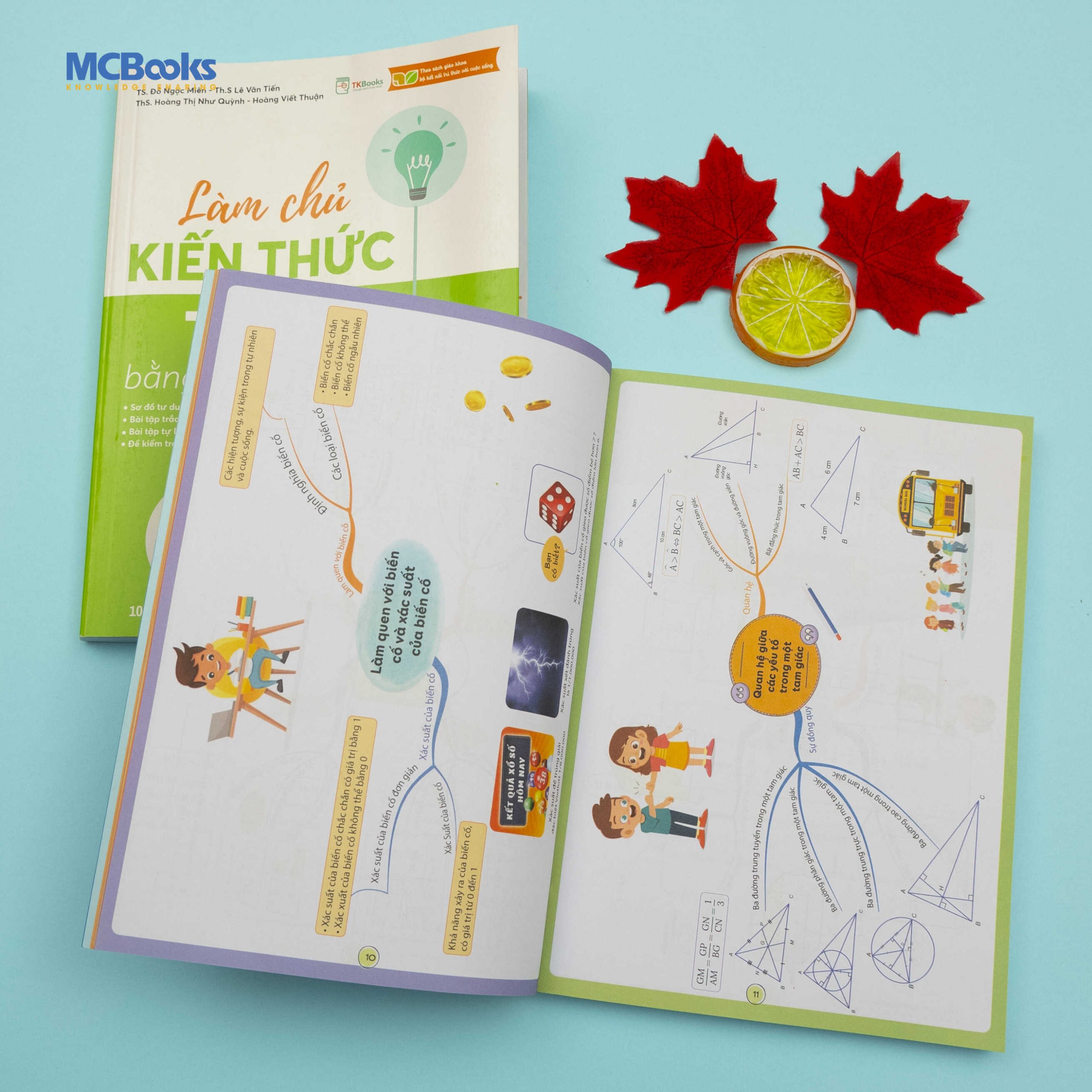 Làm chủ kiến thức Toán bằng sơ đồ tư duy - Lớp 7 tập 2 2