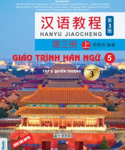 Bia truoc Giao trinh Han ngu 5 tap 3 quyen thuong Phien ban 3 TB 2025