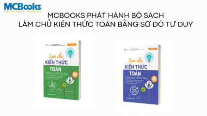 MCBOOKS PHAT HANH BO SACH LAM CHU KIEN THUC TOAN BANG SO DO TU DUY
