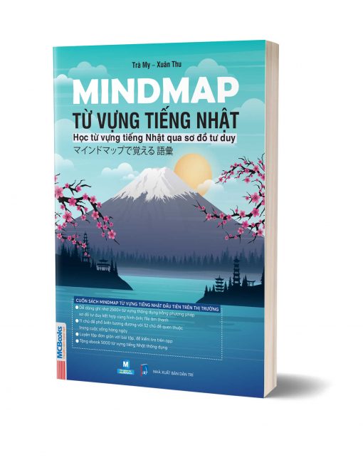 Sách Mindmap từ vựng tiếng Nhật - Học từ vựng tiếng Nhật qua sơ đồ tư duy
